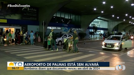 Aeroporto de Palmas está sem alvará de funcionamento