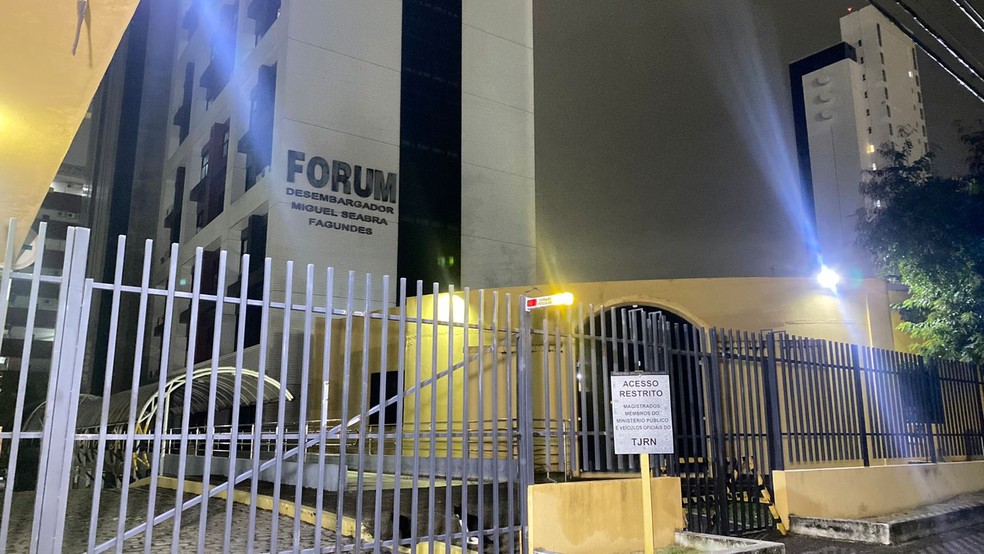 Julgamento terminou na noite de quinta-feira (6) em Natal — Foto: Francielly Medeiros/Inter TV Cabugi