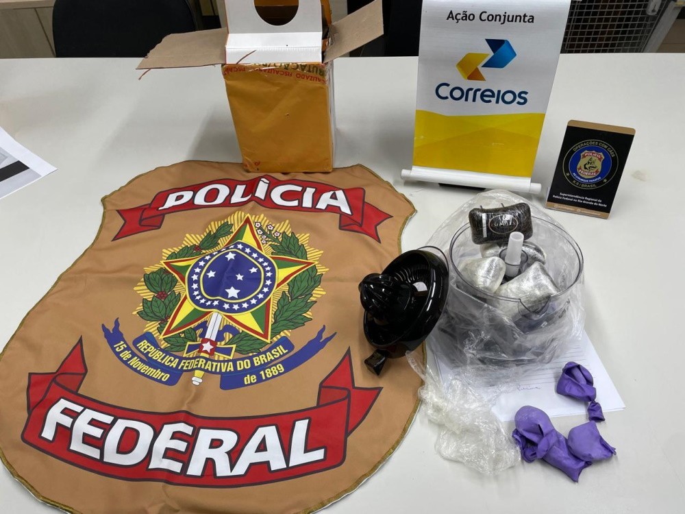 PF apreende em Natal maconha, ectasy e haxixe em encomendas enviadas pelos Correios