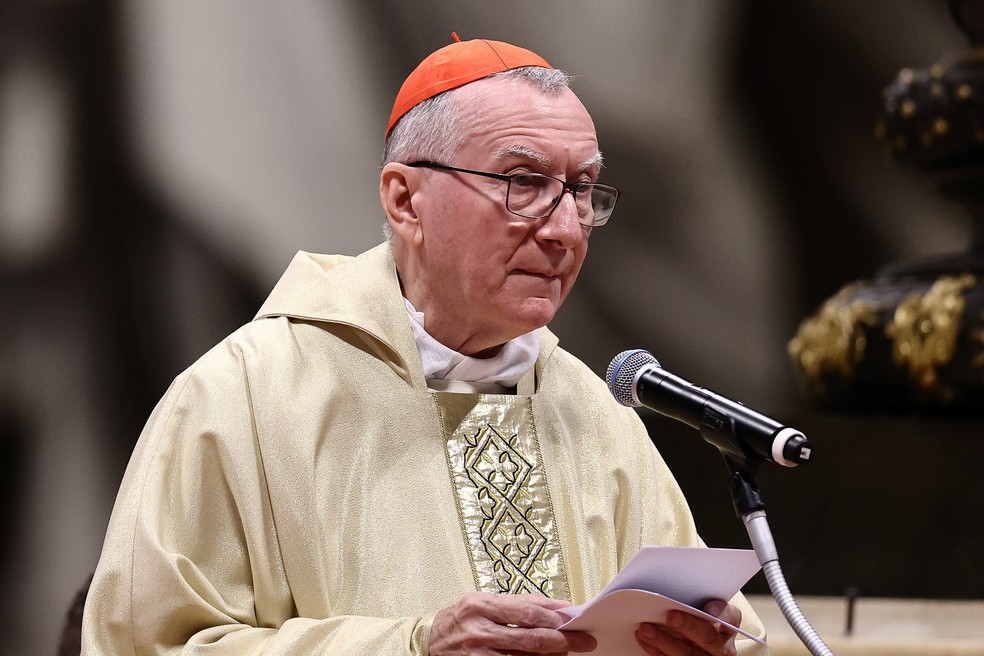Pietro Parolin  um dos cardeais mais cotados para novo papa - Foto: Yara Nardi/Reuters