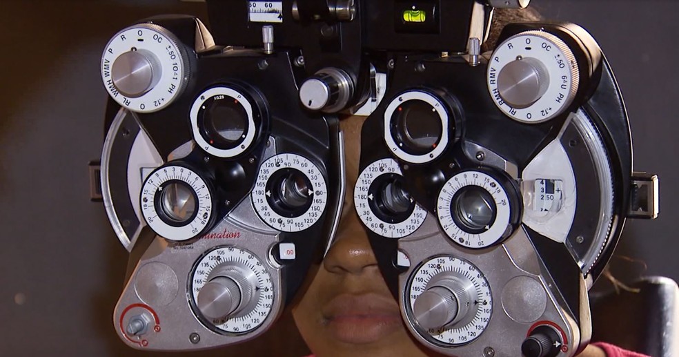 Pacientes em Campinas relataram problemas nos olhos por conta da dengue em 2023 — Foto: Reprodução/EPTV