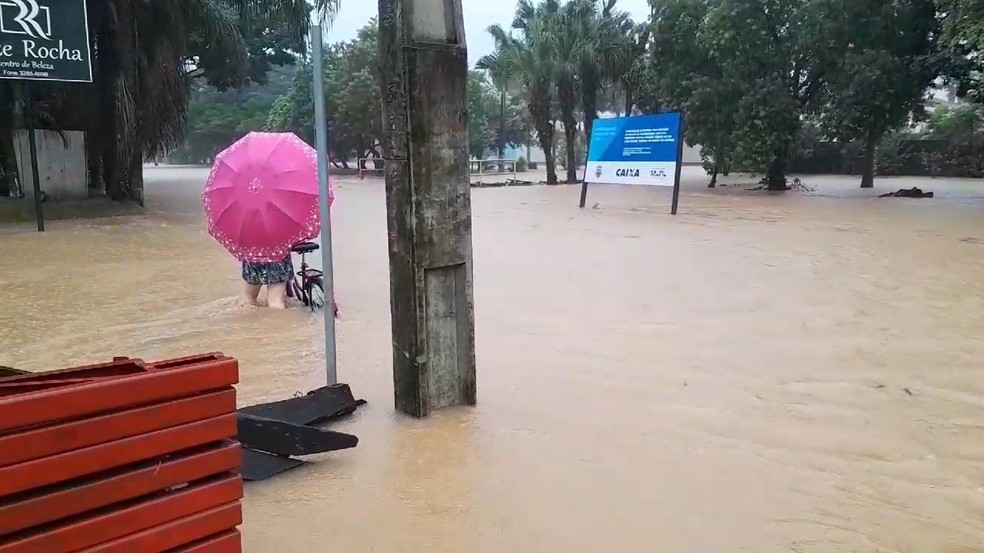 Bairro rio caveiras, em Biguaçu — Foto: Arquivo Pessoal/Divulgação