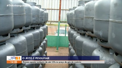 Procon aponta variação de até 13% no preço do gás de cozinha