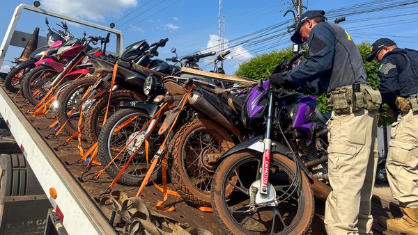 Operação da PRF e Polícia Civil recupera 324 veículos roubados ou adulterados no Maranhão — Foto: Divulgação/PRF-MA