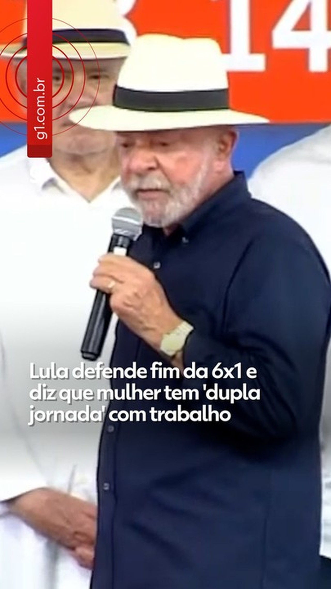 Lula defende divisão de tarefas domésticas entre homens e mulheres