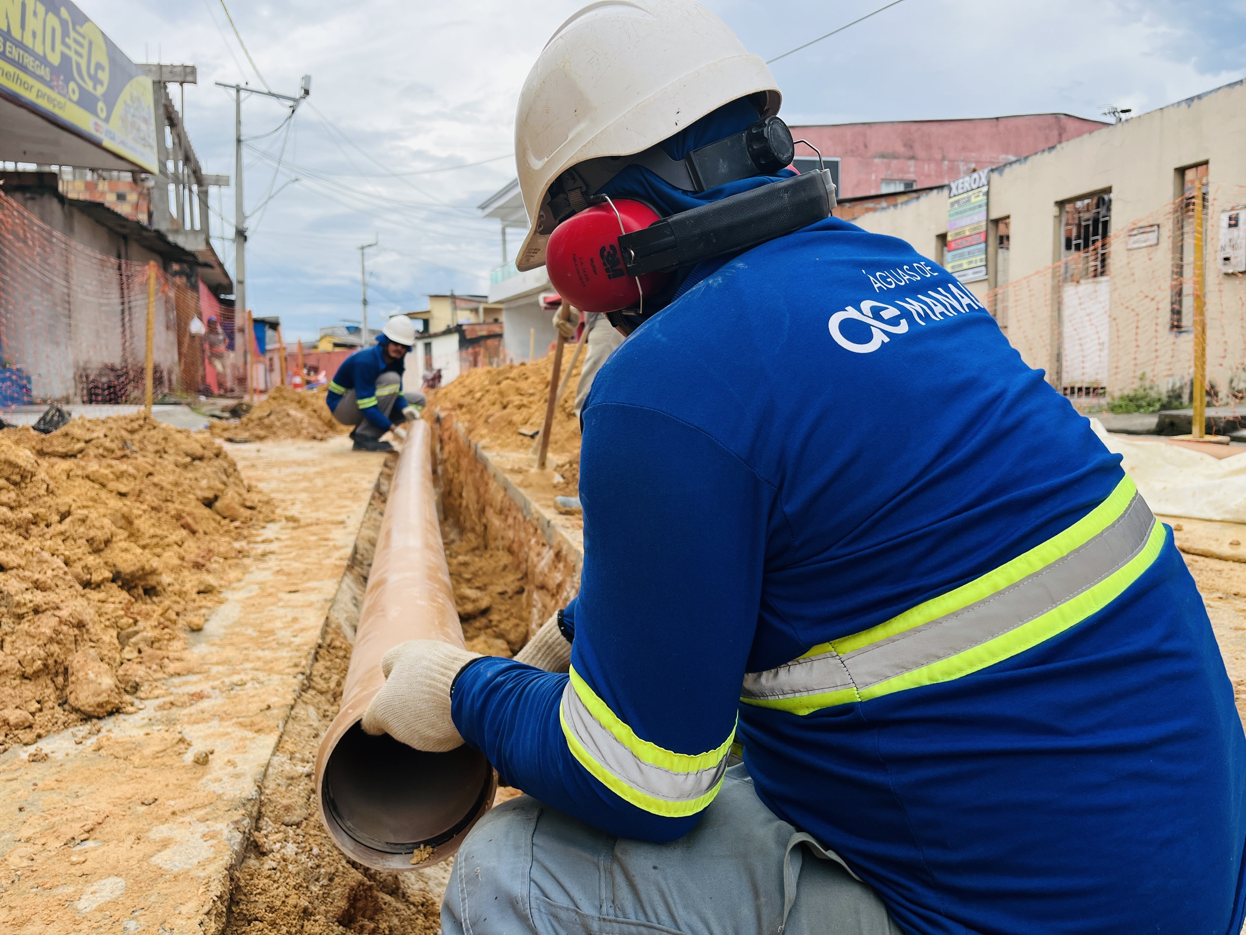 Trata Bem Manaus - Cidade de Deus começa a receber obras de esgoto 