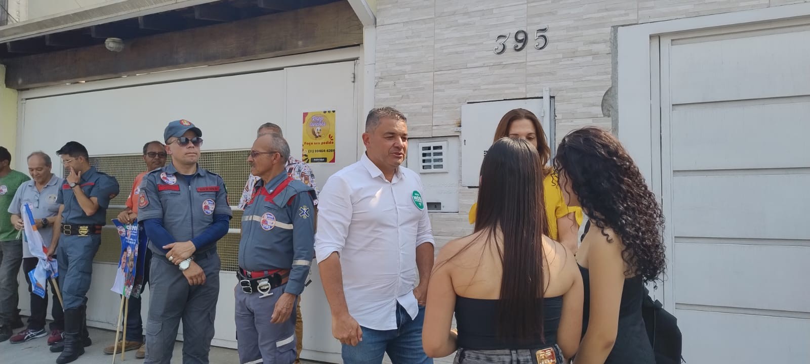 Caminhada e carreata: como foi o dia de candidato à Prefeitura de Mogi das Cruzes