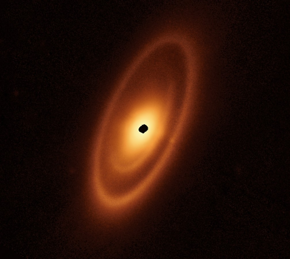 As observações do Webb revelaram um sistema muito mais complexo em torno de Fomalhaut. — Foto: NASA/DIVULGAÇÃO