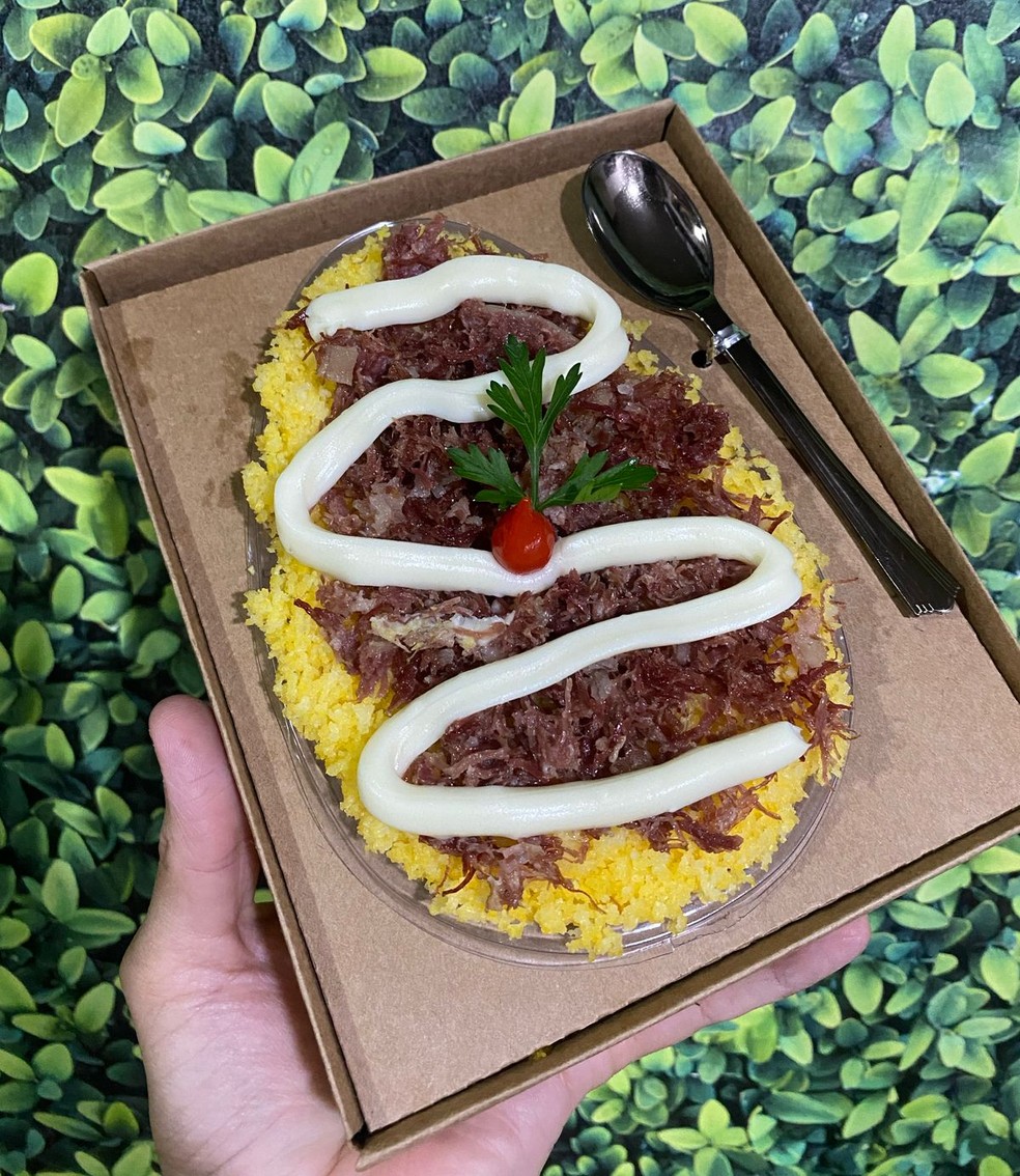 Ovo de Páscoa de cuscuz