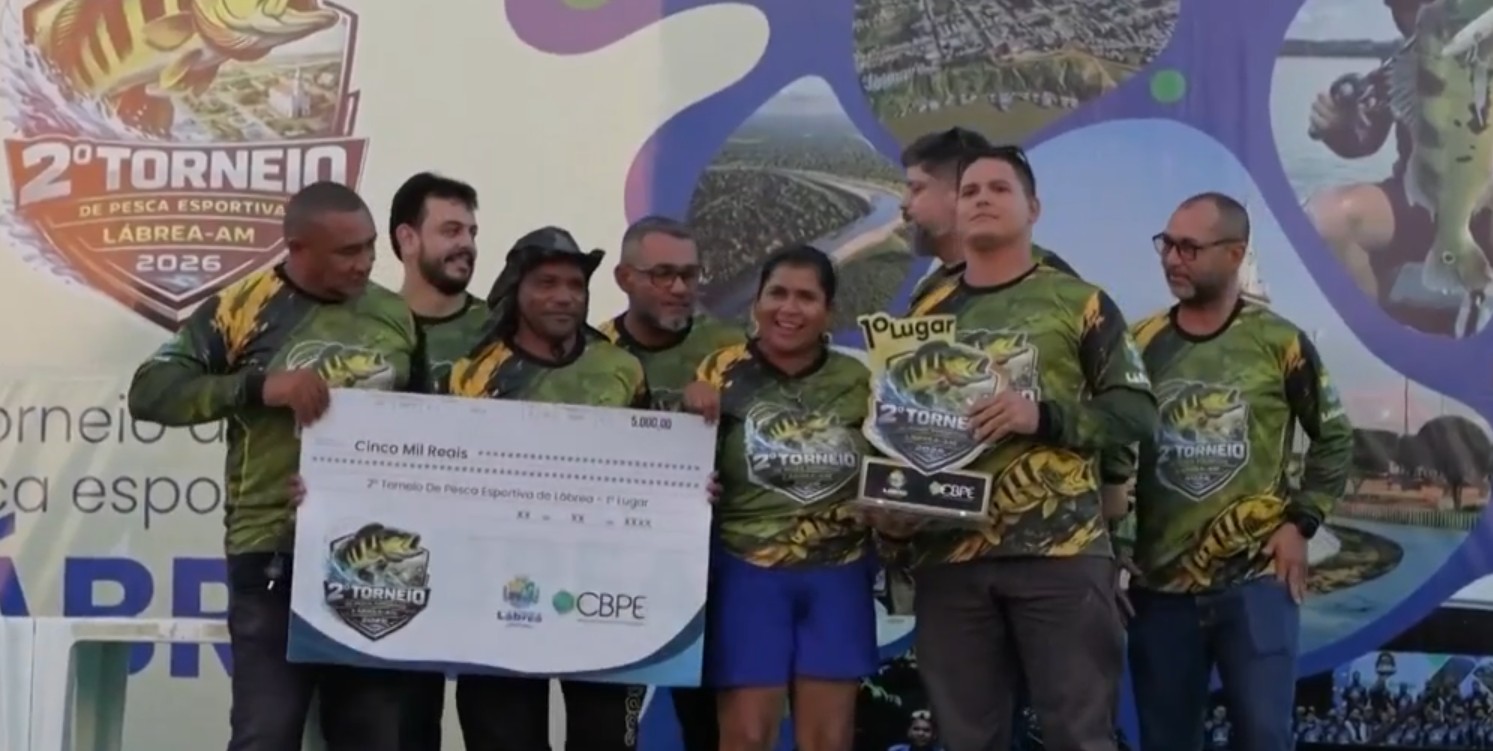 Torneio de pesca esportiva atrai mais de 300 participantes e movimenta economia no interior do AM