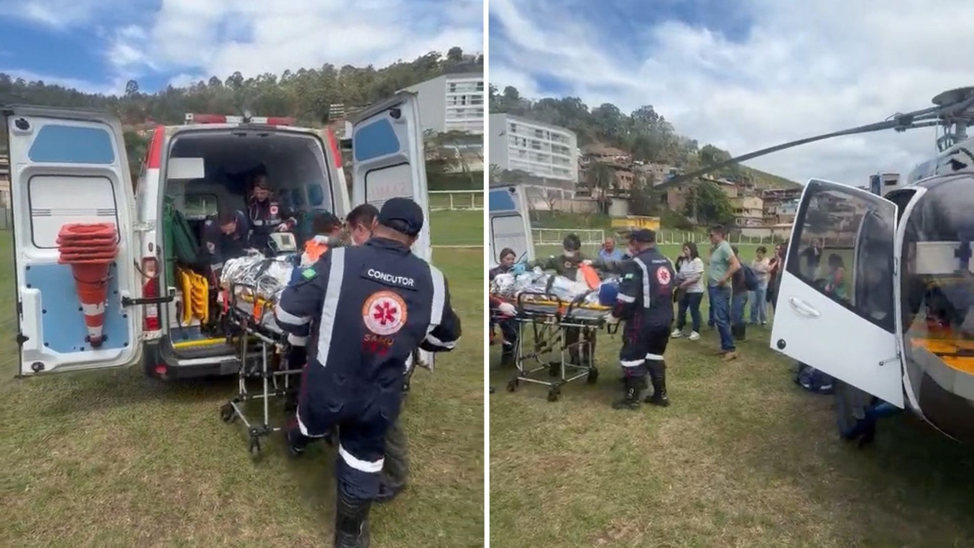 Produtor rural fica ferido após ser atropelado pela própria caminhonete no ES
