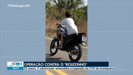 Operação contra manobras perigosa prende 20 pessoas, e 5 adolescentes são apreendidos