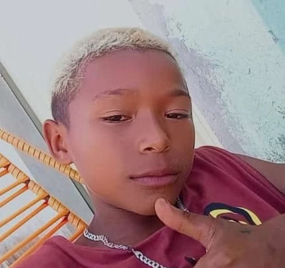 Társio Cosme do Nascimento da Cruz - Menino de 12 anos é encontrado morto carbonizado após três dias desaparecido, em Barras — Foto: Reprodução