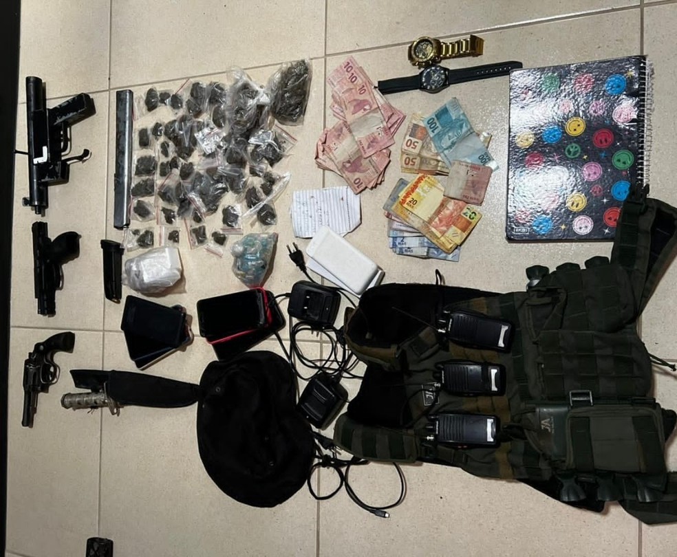 Três jomens morrem em confronto com policiais militares no recôncavo da Bahia — Foto: Divulgação/PM-BA