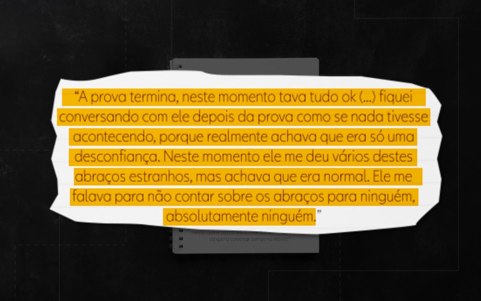 Professor preso suspeito de abusar sexualmente de aluna de 13 anos em Barretos, SP, pedia para ela não contar sobre 'abraços' a ninguém — Foto: Reprodução/EPTV