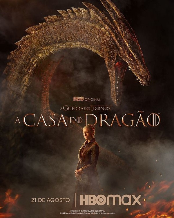A Casa do Dragão: estreia da série foi a mais assistida na