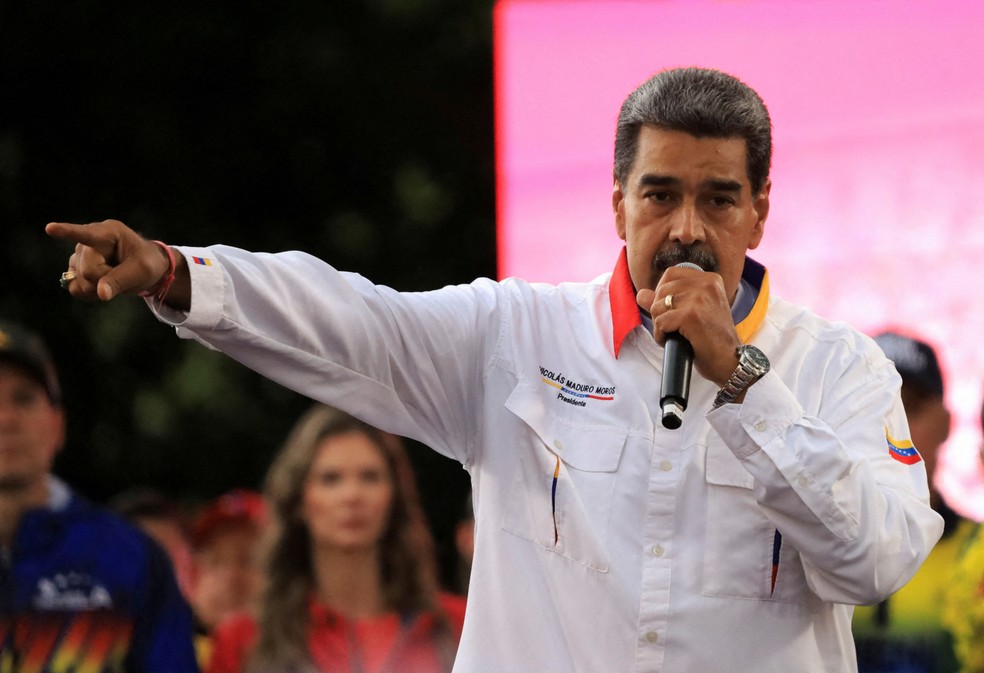 Presidente da Venezuela, Nicolás Maduro — Foto: REUTERS/Maxwell Briceno