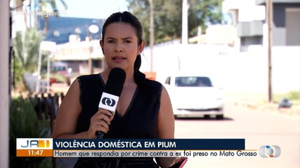 Suspeito de cometer violência doméstica em Pium é preso no Mato Grosso