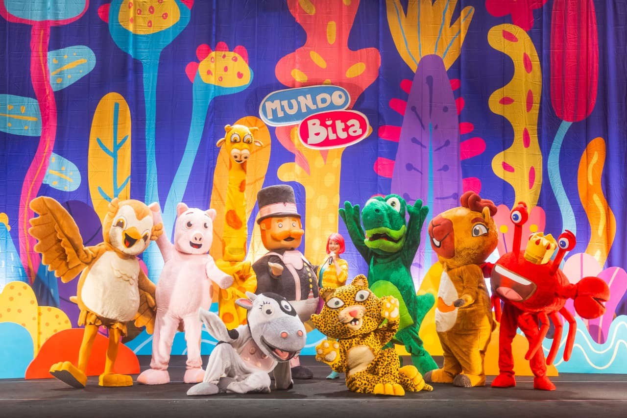 Mundo Bita leva mundo animal com ‘Festa dos Bichos’ ao Rolê REC’n’Play 2026, em Caruaru