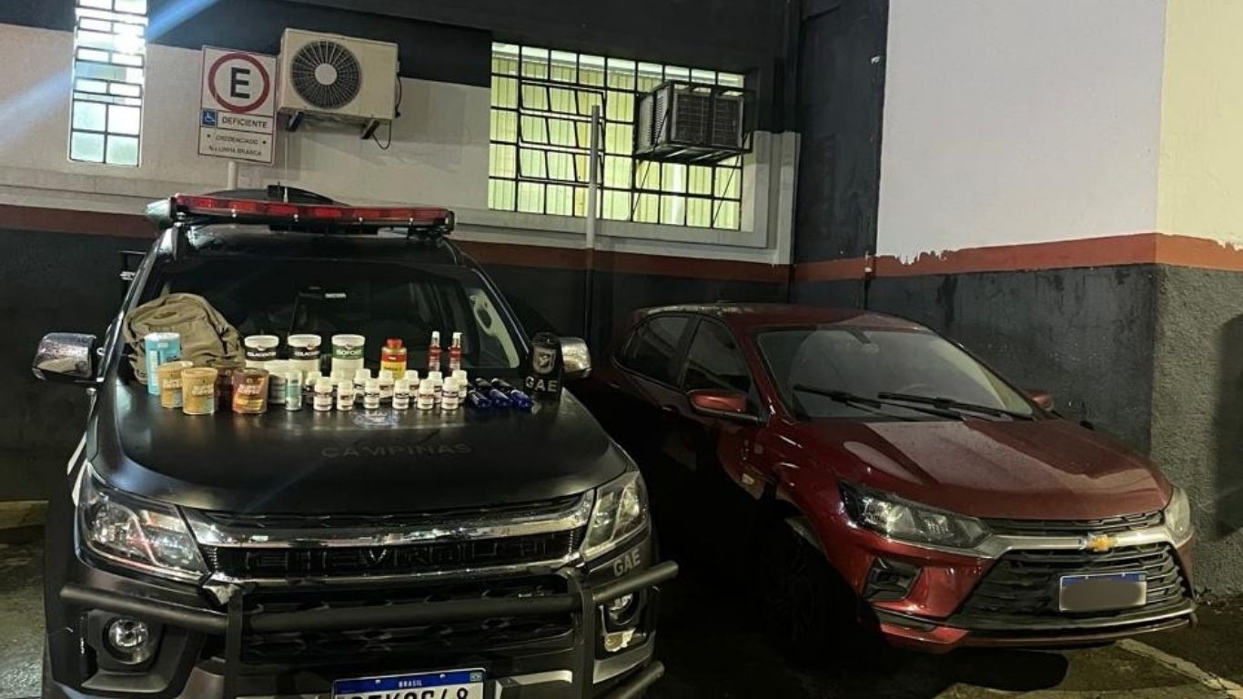 Suspeitos de furtar loja em Americana são presos com R$ 4,8 mil em mercadorias
