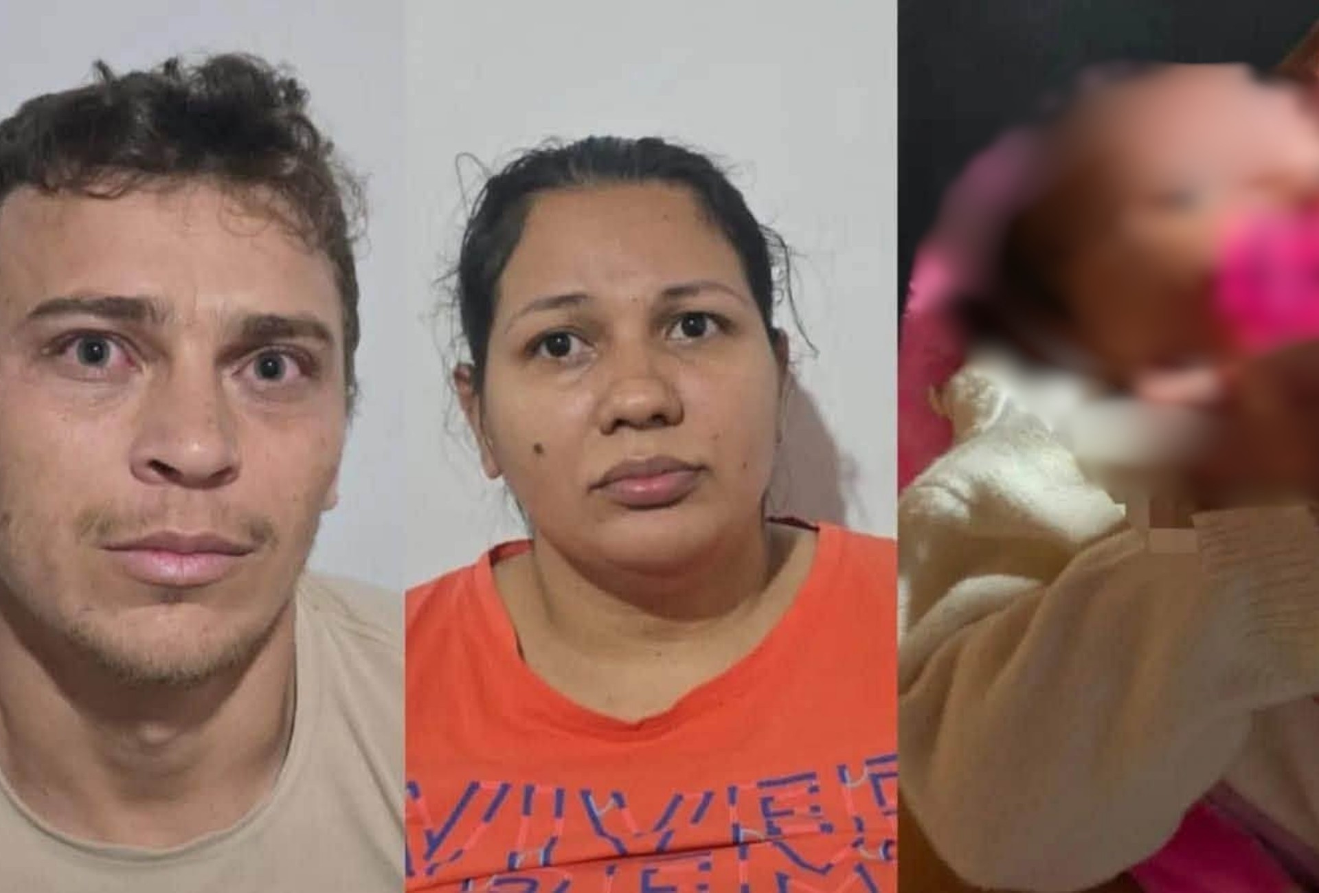 Homem que estava com bebê sequestrada em MS usou nome falso e era foragido por homicídio no AM