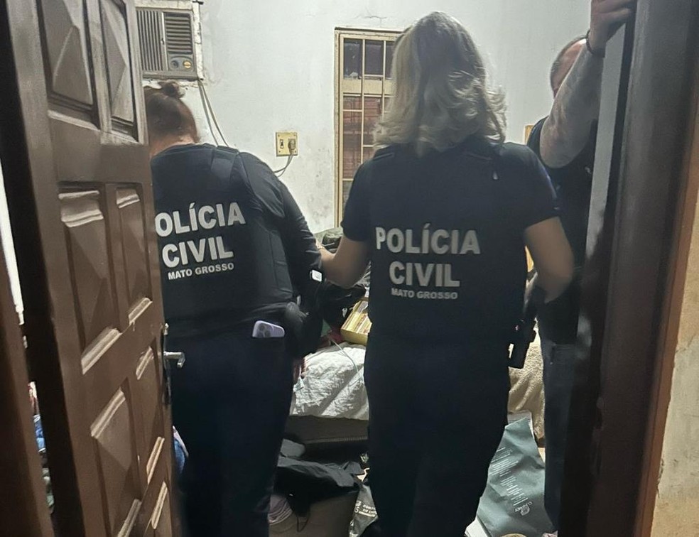 Ação também tem como objetivo prender preventivamente homens que descumpriram medidas protetivas — Foto: Polícia Civil de Mato Grosso