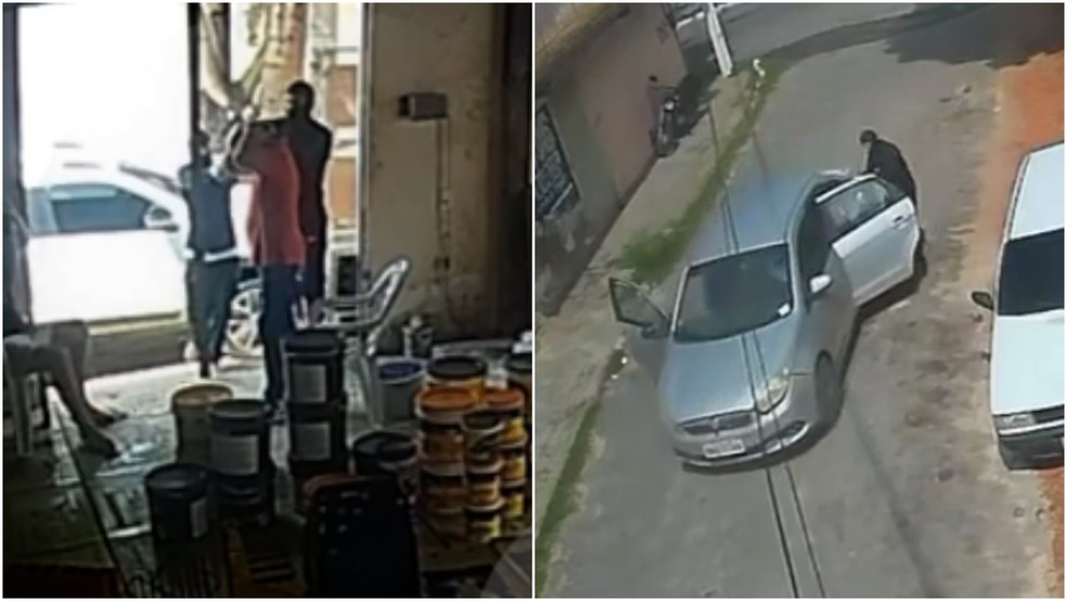 Dois criminosos mataram o secretário de Administração de São Luís do Curu, Ricardo Abreu Barroso. — Foto: Reprodução