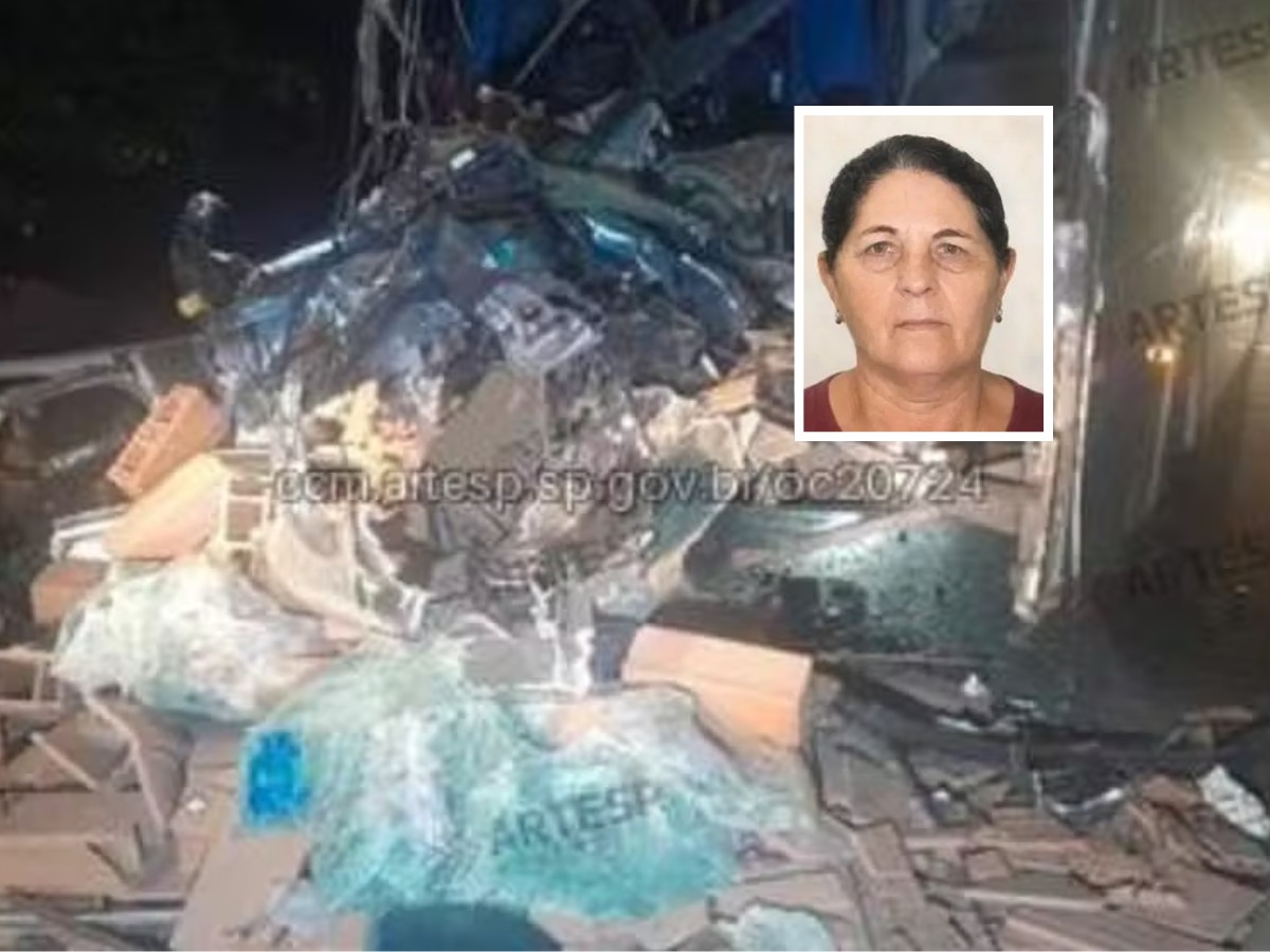 Passageira de ônibus morre dias após grave acidente em rodovia no interior de SP