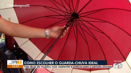 Veja dicas de como escolher o melhor guarda-chuva