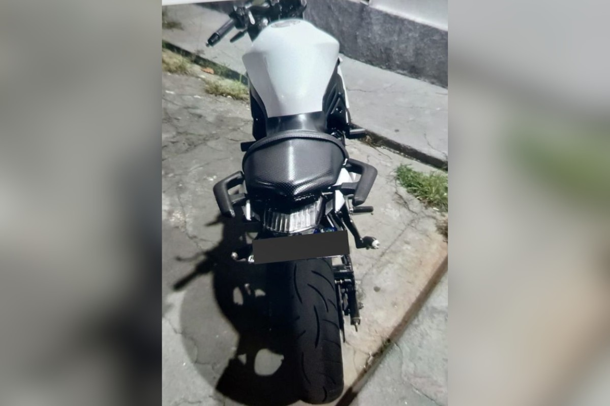 Motociclista é preso após acelerar moto com ruído alto e fugir da PM em Presidente Venceslau