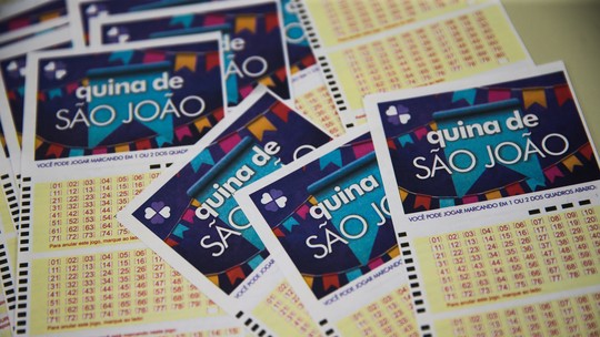 Quina de São João: prêmio sobe para R$ 250 milhões, o maior da história do concurso especial - Sorteio será realizado neste sábado (28), a partir das 20h. Premiação não vai acumular: leva a bolada quem acertar a maior quantidade de números.