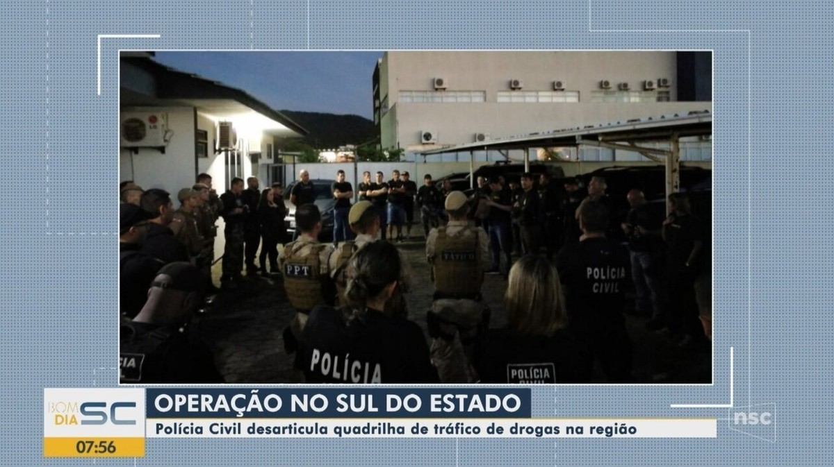 Polícia Civil Deflagra Operação Para Desarticular Esquema De Tráfico De Drogas No Sul De Sc 3683