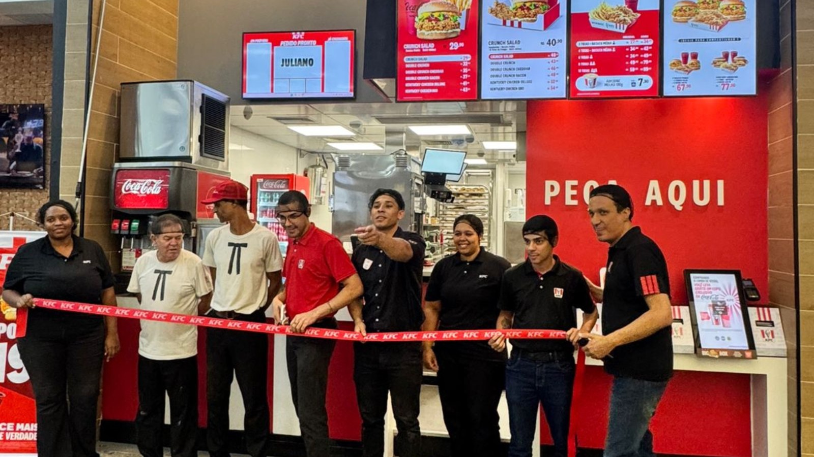 KFC é inaugurado no Pátio Limeira Shopping