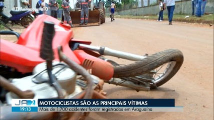 Em Araguaína, campanha busca orientar motociclistas no trânsito
