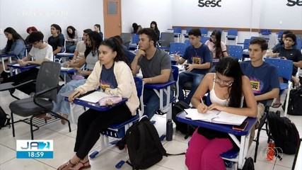 Estudantes se preparam para as provas da segunda edição do Exato 2025