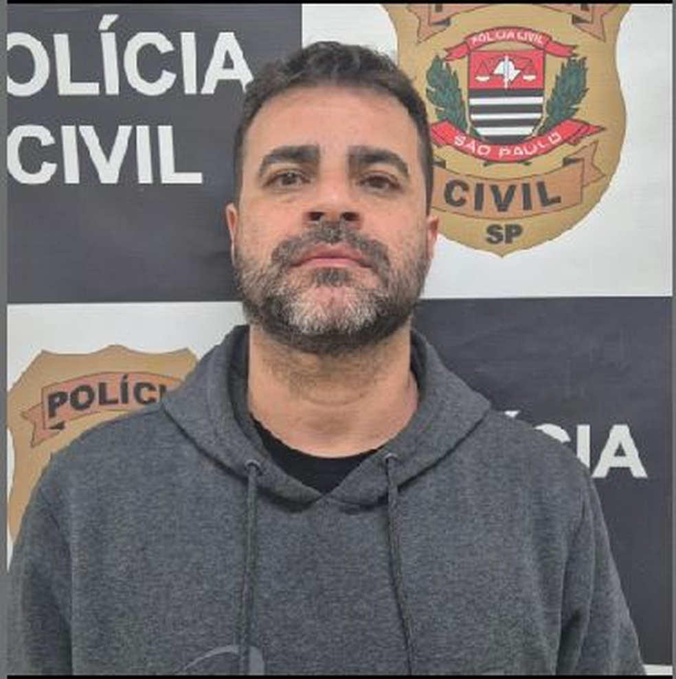 Fernando Henrique Dardis, o falso médico, foi preso após se entregar — Foto: Reprodução