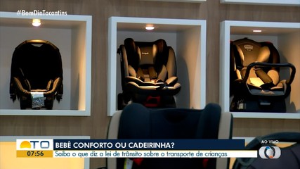 PRF esclarece regras de trânsito sobre cadeirinhas e bebê conforto para crianças