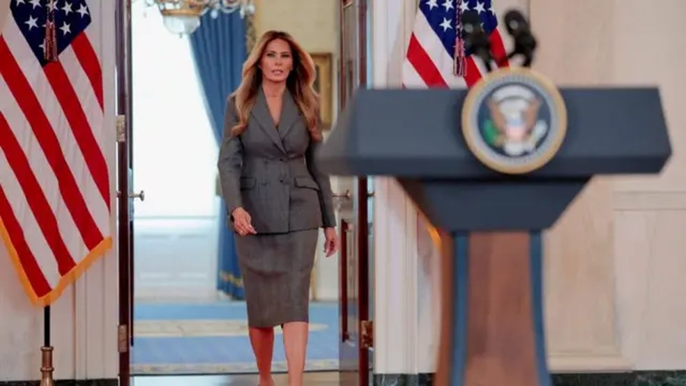 [bbc] Melania Trump — Foto: Reuters