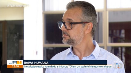 Médico fala sobre sintomas da raiva humana; um caso foi registrado no TO este ano
