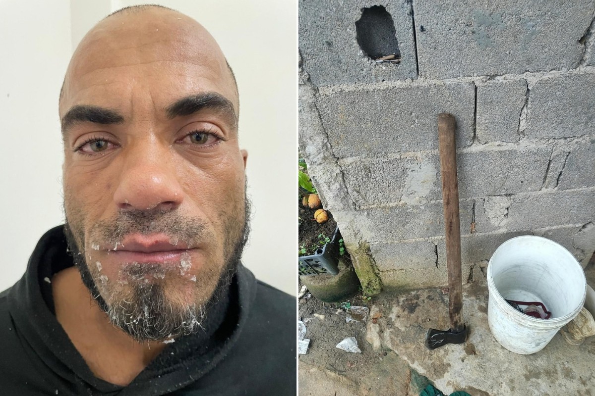 Após matar esposa e enteada com machado, homem fugiu de moto, táxi e ônibus antes de ser preso em SP