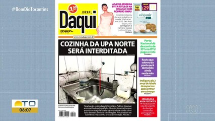 Saiba quais os assuntos estão em destaque no Jornal Daqui