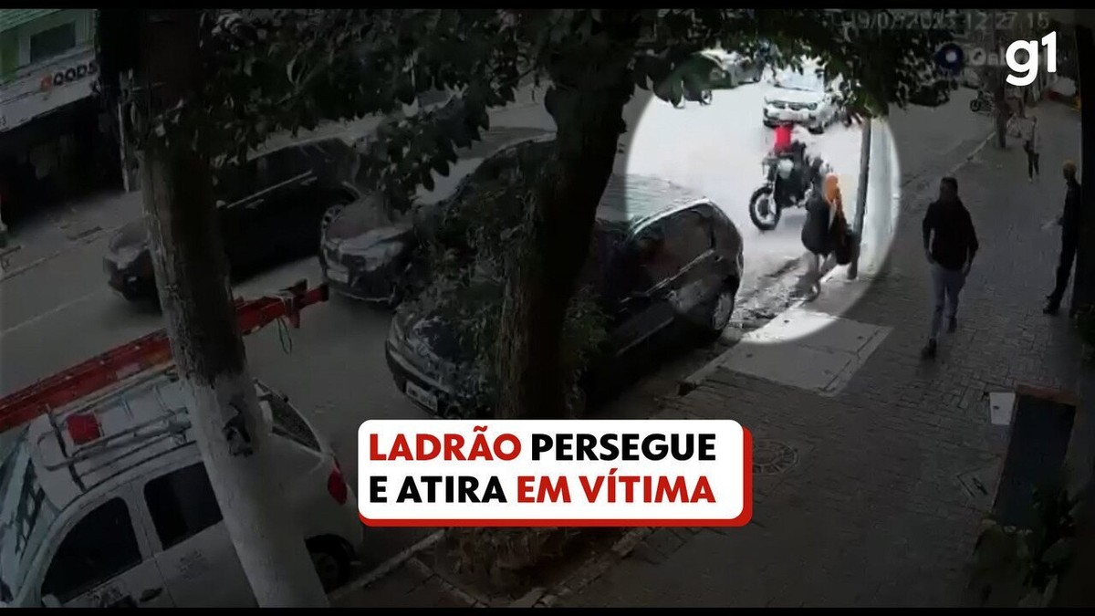 V Deo Homem Baleado De Rasp O Na Cabe A Em Tentativa De Assalto Em Pinheiros Zona Oeste De