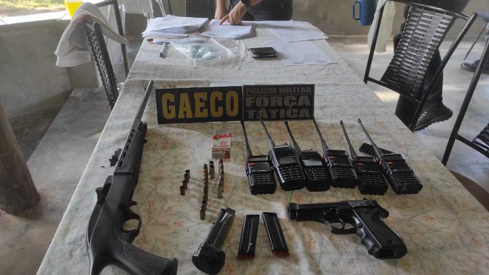 MPMG e GAECO deflagram operação no Leste de Minas, contra crimes ocorridos no sistema prisional  — Foto: Polícia Civil