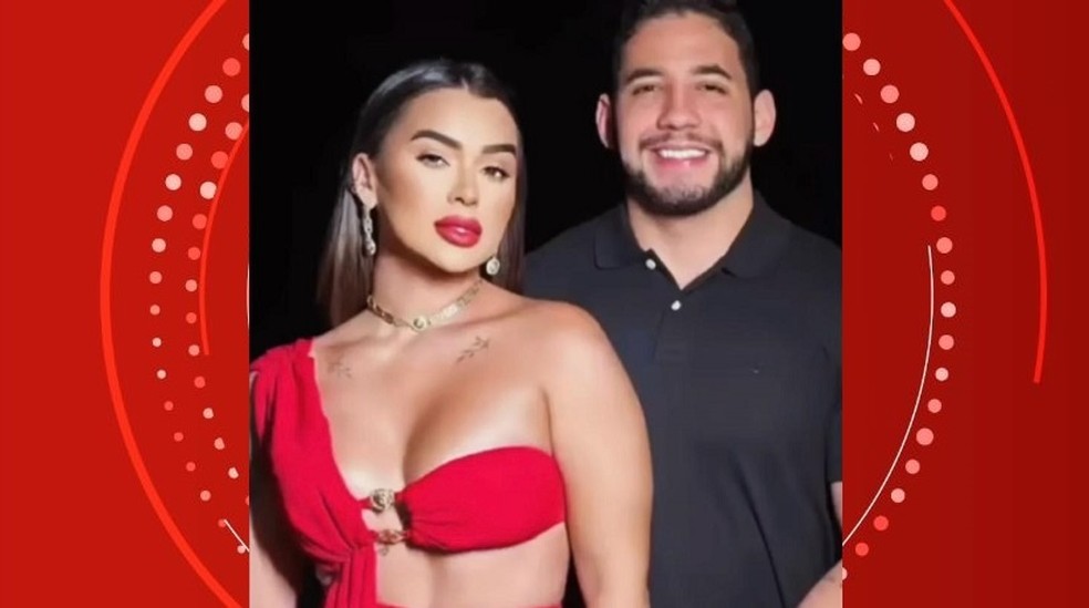Paulinha e Ygor Ferreira, casal de influenciadores de AL investigado na operação contra o jogo do tigrinho — Foto: Arquivo pessoal