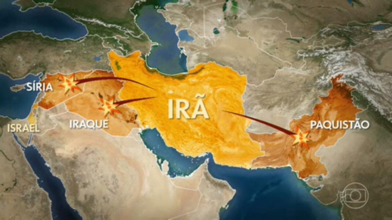 Irã bombardeia o Paquistão e aumenta tensão no Oriente Médio