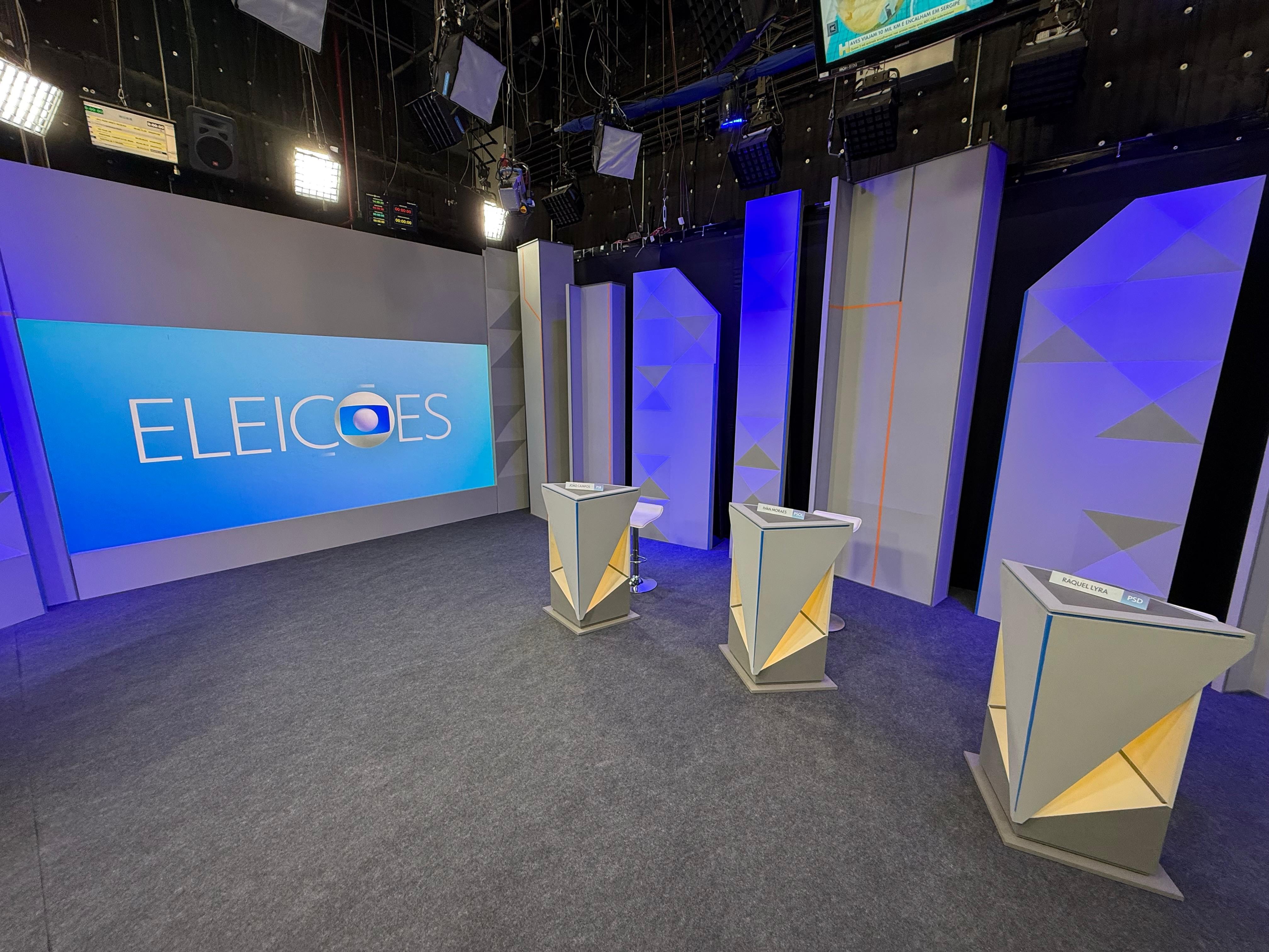 TV Globo realiza debate com candidatos ao governo de Pernambuco nesta terça; veja regras e saiba como assistir