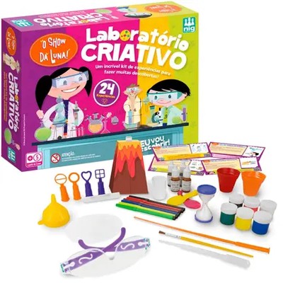 Laboratório de química Show Da Luna