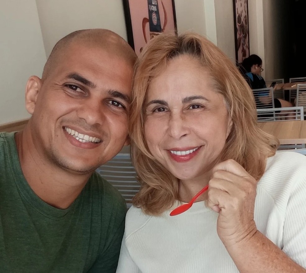 Jackson Pinto da Silva foi preso suspeito de matar Nilza Moura de Souza Antunes — Foto: Reprodução