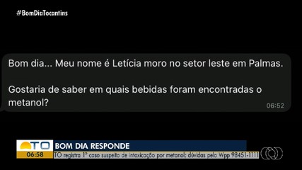Médica responde dúvidas sobre bebidas adulteradas e os riscos para a saúde