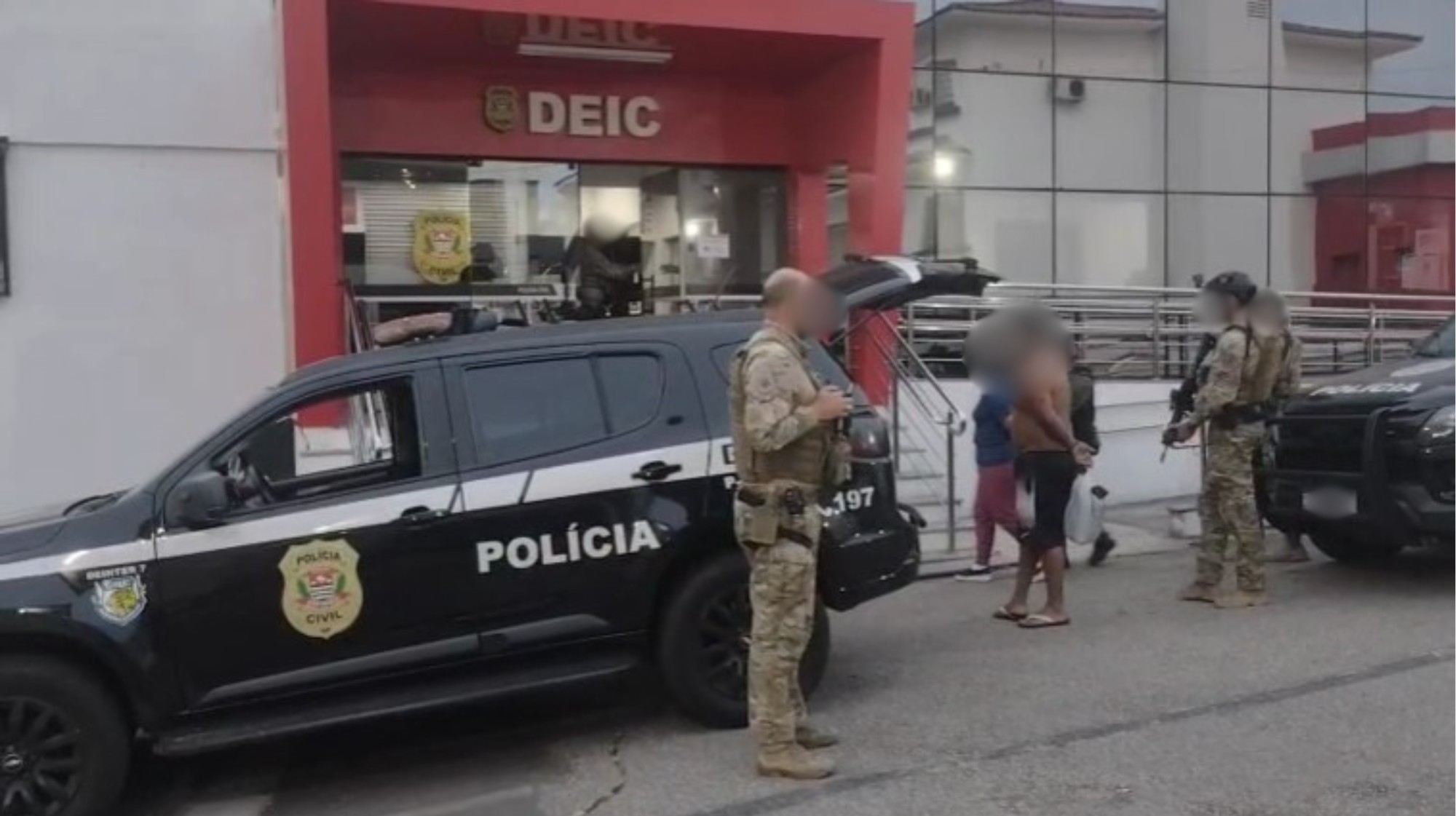 Trio é preso suspeito de matar taxista em Coronel Macedo